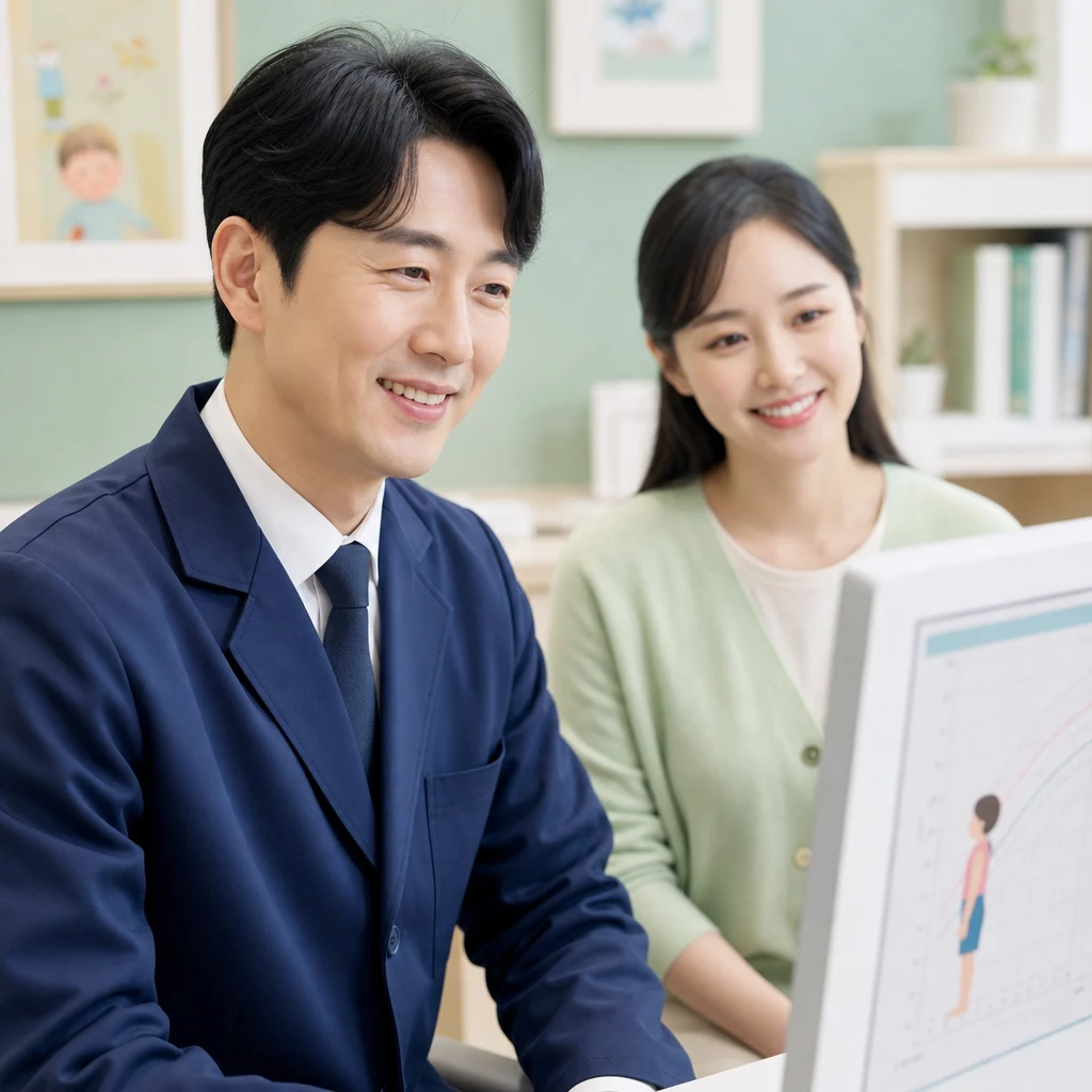 덕은아이소아청소년과의원에서 성조숙증 진료 받기
