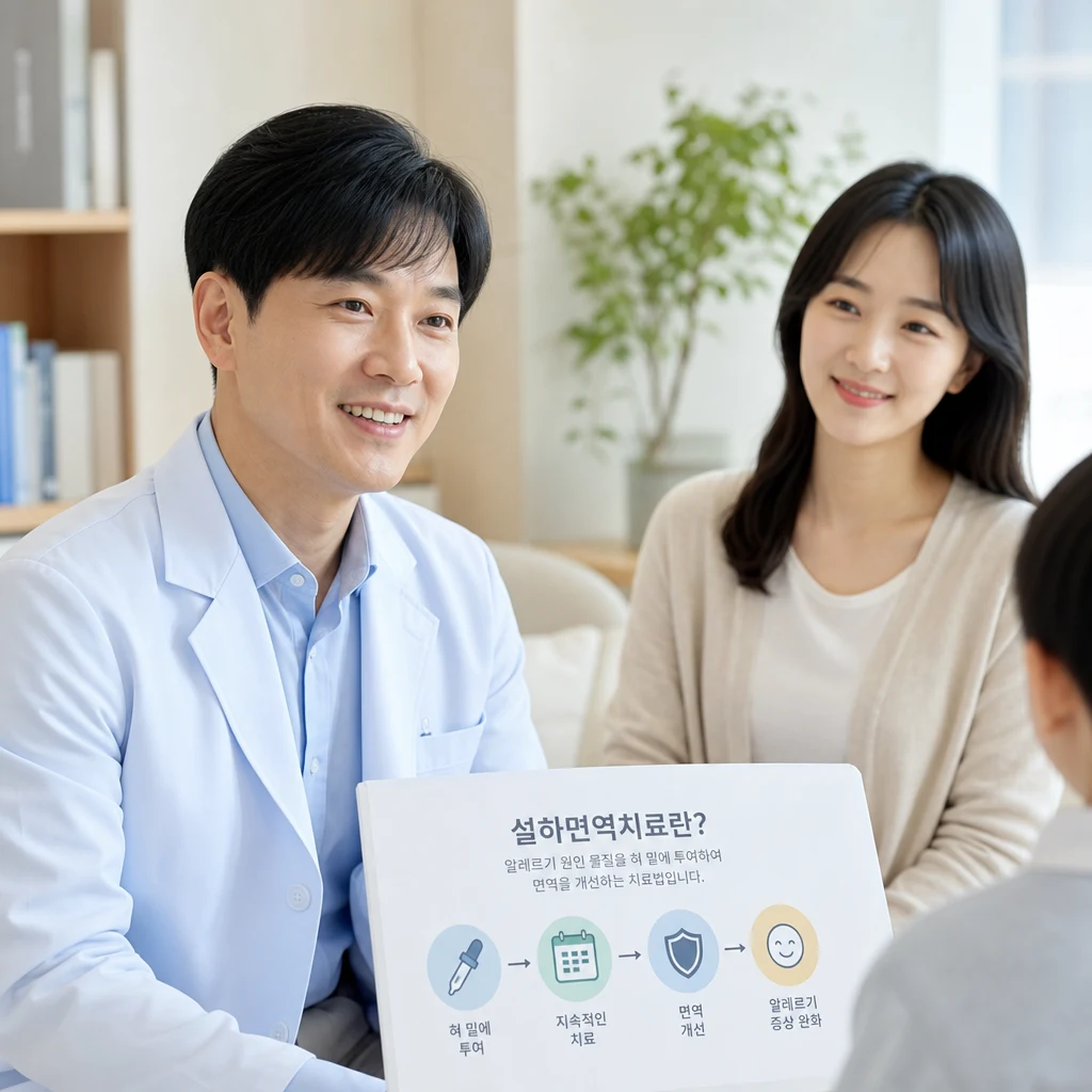 고양시 설하면역치료 보험 적용 되나요?